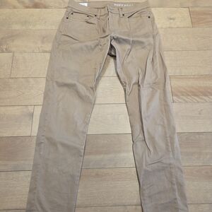 Men's Slim Fit Tan Pants